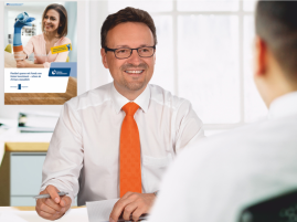 Im Gespräch mit Kundenbetreuer Stefan Brinker